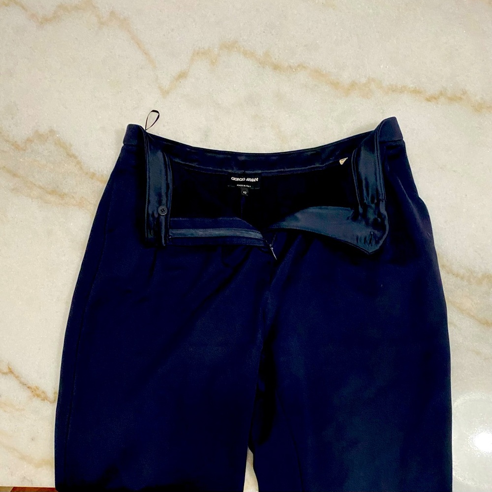 Blue stretch pants good condition